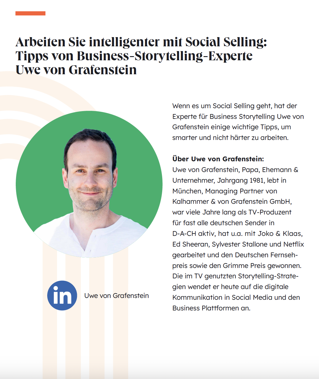 Kostenloser Leitfaden: Social Selling